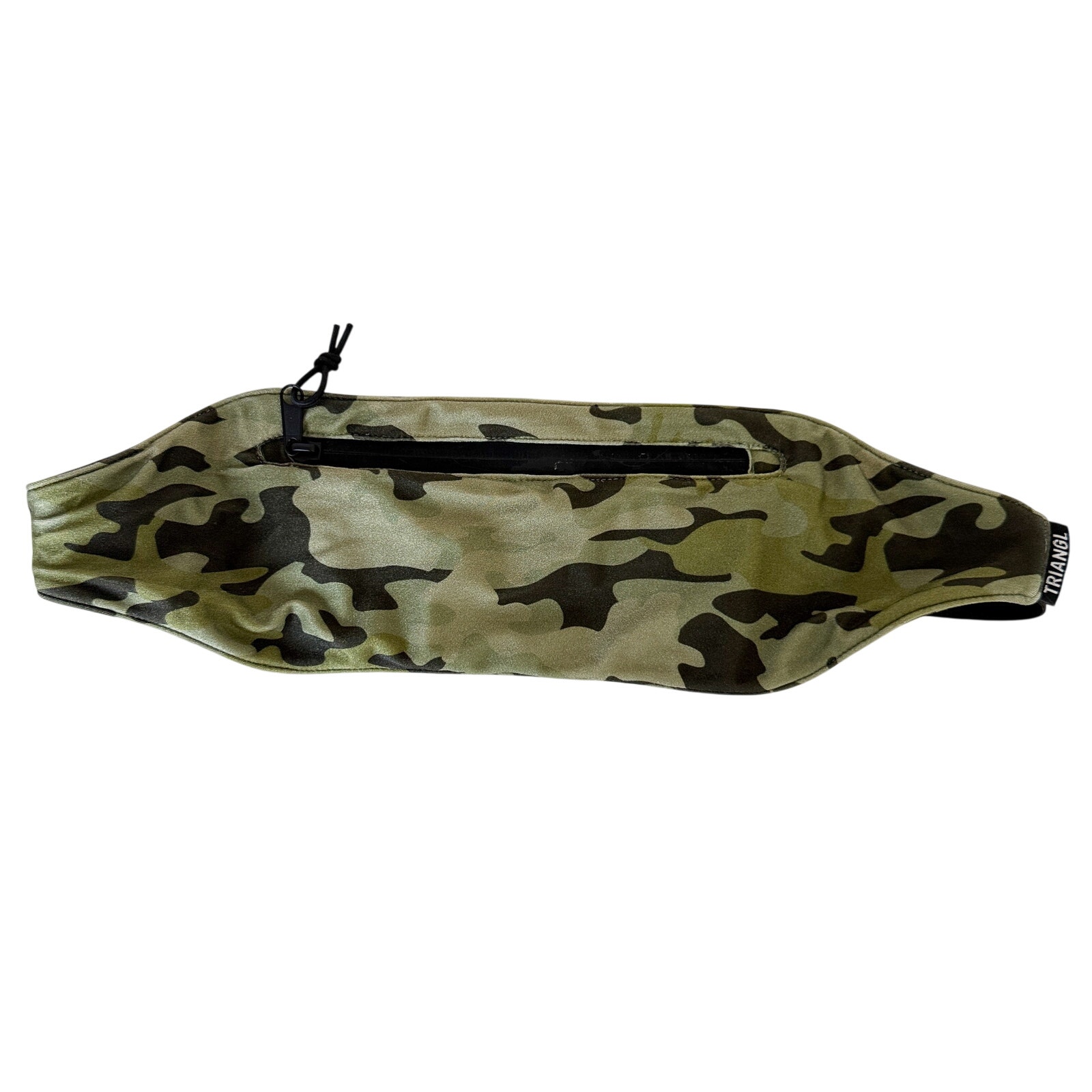 Triangl Camouflage Hip Pouch Bag Green